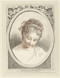 Bust of a Young Woman by Louis Marin Bonnet