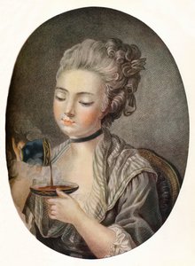 Girl Taking Coffee