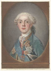 Portrait of Louis Stanislas Xavier de France by Louis Marin Bonnet