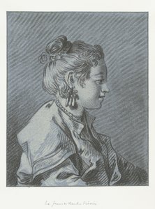 Portrait of a Finnish Chambermaid by Louis Marin Bonnet