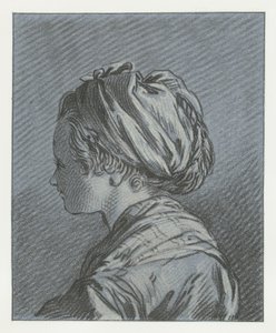 Portrait of a Moscow Maid by Louis Marin Bonnet