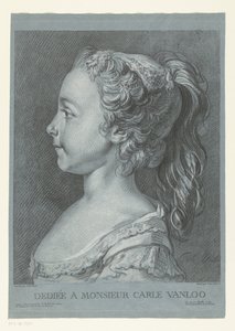 Portrait of a Young Girl by Louis Marin Bonnet