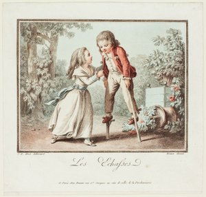 The Stilts by Louis Marin Bonnet