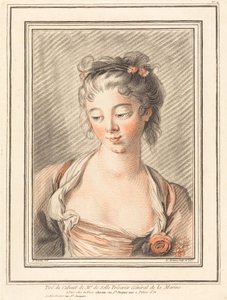Bust of a Young Woman Looking Down