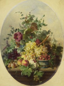 Still Life with Fruits and Flowers