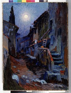 Auriol, Alley with Moonlight