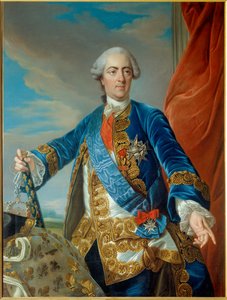 Portrait of Louis XV by Louis Michel van Loo