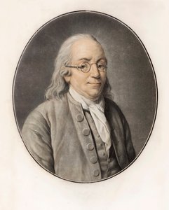Benjamin Franklin. Portrait by Louis Michel van (after) Loo