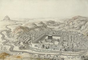 Mecca by Louis Nicolas de Lespinasse