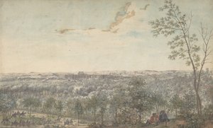Versailles Seen from the Southwest, 1779 by Louis Nicolas de Lespinasse