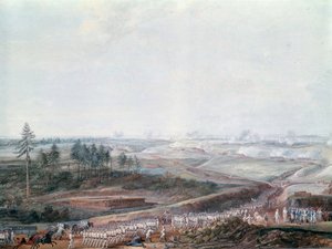 American War of Independence: The Battle of Yorktown, October 19, 1781 (detail) by Louis Nicolas van Blarenberghe
