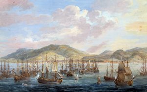 View of the City of Cape Francais by Louis Nicolas van Blarenberghe