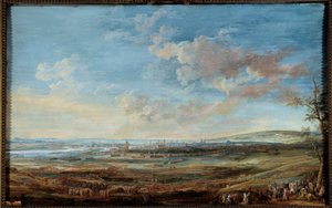 War of the Austrian Succession (1741-1748): Siege of the city of Maestricht (Maastricht) by the Marechaux of Saxony and Lowendal from 16 April to 10 May 1748 by Louis Nicolas van Blarenberghe
