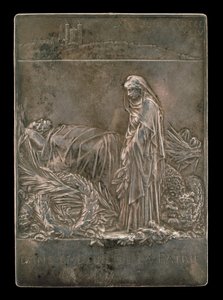 France Mourning the President of the Republic [reverse], 1894 by Louis Oscar Roty