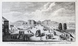A View of the Foundling Hospital, engraved by Nathaniel Parr
