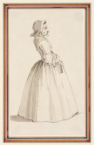 Standing Woman, Facing Right by Louis Philippe Boitard