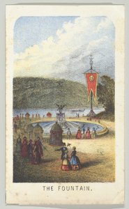 The Fountain, from the series, Views in Central Park, New York, Part 3, 1864 by Louis Prang