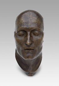 Death Mask of Napoleon, Modeled 1821 Cast 1833