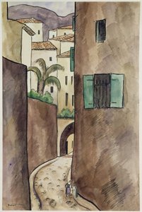 Mediterranean Street and Houses