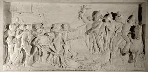 Pacification of the Vendee by General Lazare Hoche in 1796 (Low relief in marble carved by Simon Louis Boizot) by Louis Simon Boizot