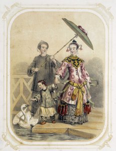 Family Walking in China - in 