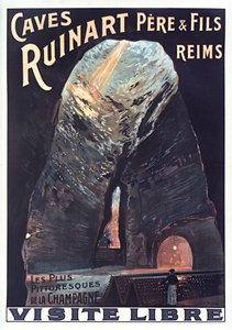 Caves Ruinart by Louis Tauzin
