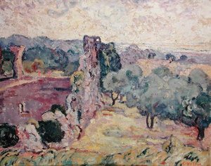 Landscape of the South of France, c.1908 by Louis Valtat