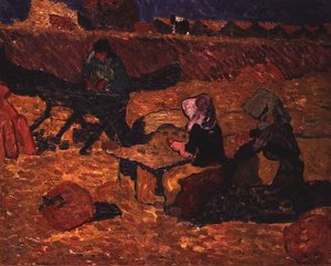 The Fish Scalers by Louis Valtat