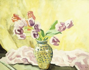 Vase of Tulips