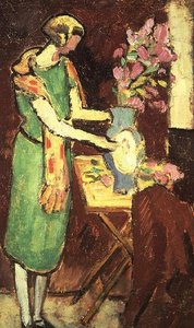 Woman in an Interior