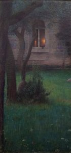 The Hearth by Louis Welden Hawkins