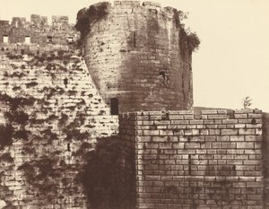 Kalaat-El Hosn, Second Enclosure, Exterior, South by Louis de Clercq