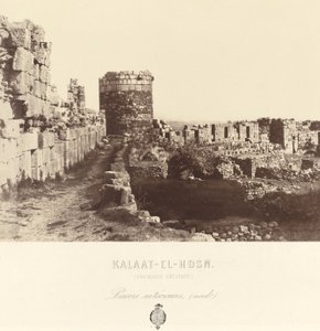 Kalaat el Hosn (Castle of the Knights, Syria) by Louis de Clercq