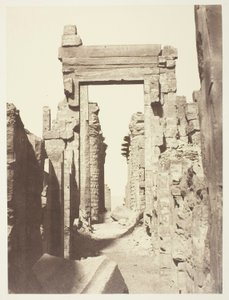 Karnac, Grand Alley of the Middle of the Ruins, Taken from the East by Louis de Clercq