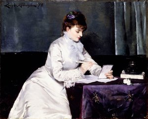 Portrait of Madame Lucien Guitry by Louise Abbéma