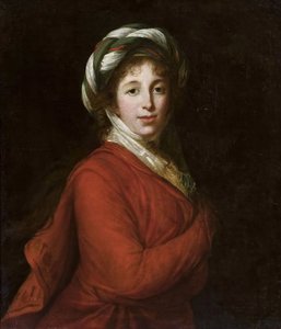 Portrait of Countess Helena Radziwill, née Przezdziecka by Elisabeth Louise Vigee Lebrun