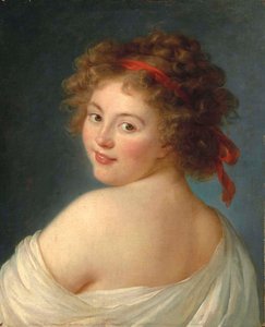 Portrait of Countess Yekaterina Skavronskaya, née von Engelhardt 1761-1829 by Elisabeth Louise Vigee Lebrun