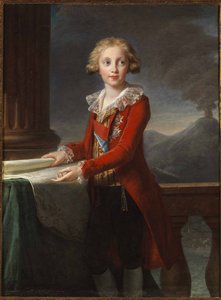 Portrait of King Francis I of the Two Sicilies by Elisabeth Louise Vigee Lebrun