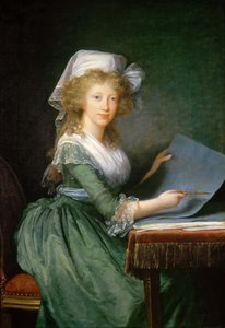 Princess Luisa Maria of Naples and Sicily by Elisabeth Louise Vigee Lebrun