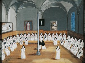 Port-Royal des Champs Abbey, chapter of sisters by Louise Magdeleine Hortemels