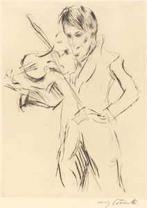 Portrait of Andreas Weissgaerber by Lovis Corinth