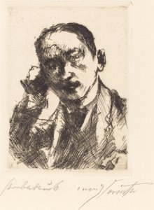 Portrait of K.S. by Lovis Corinth