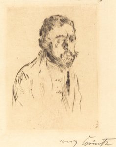 Portrait Study of H. St. by Lovis Corinth