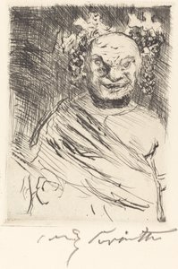The Banquet of Trimalchio: pl. I by Lovis Corinth