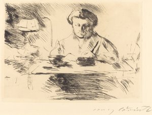 Wife of the Artist by Lovis Corinth
