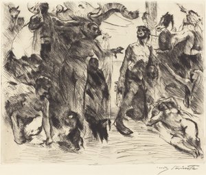 The Temptation of Saint Anthony by Lovis Corinth
