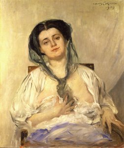 Pregnant Woman by Lovis Corinth