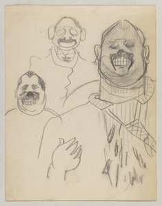 Invitation Card to the Silver Wedding Anniversary of Louis Gessler and Wife by Lovis Corinth