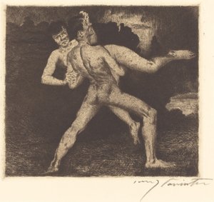 Abduction by Lovis Corinth