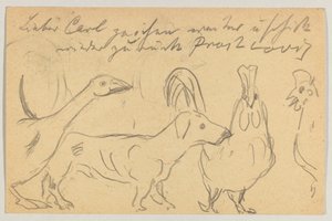Lovis Corinth to Carl Strathmann: Postcard, Postmarked August 26, 1905